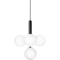 Nuura Miira 4 Hanglamp Rock Grey|Opal White