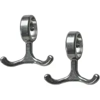 Essem Design Nostalgi haak 2-pack aluminium