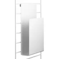 String Magazinehouder Wit - Rekkensysteem (modulair) Plaatmetaal White - SMH-12-1