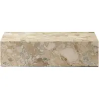 Audo Copenhagen Plinth Low Tafel Kunis Breccia