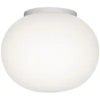Flos - Glo-Ball Mini C/W Wand-/Plafondlamp (Spiegel Montering) White