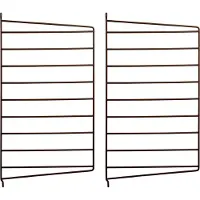 String Panelen 30x50 Cm Pak Van 2 Bruin - Rekkensysteem (modulair) Staal Brown - SW5030-21-2