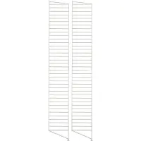 String vloerpaneel beige, 200x30 cm, 2-pack