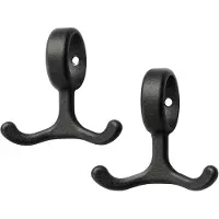 Essem Design Nostalgi haak 2-pack zwart