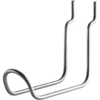 String Verticale Haak Dubbel Roestvrij Pak Van 2 - Tuinaccessoires Roestvrijstaal Roestvrij staal - SVDH-10-2