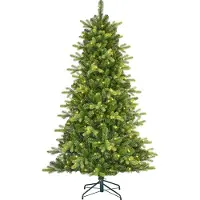 Black Box Dayton kunstkerstboom | groen met LED lampjes | 155cm