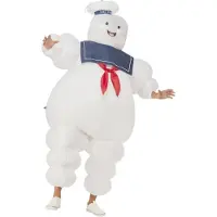Smiffys Kostuum Ghostbusters 1984 Inflatable Stay Puft Wit