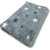 Topmast Vetbed Starry Night - Groen - Antislip Hondenmat - 100 x 75 cm - Benchmat - Hondenkleed - Voor Honden -Machine Wasbaar