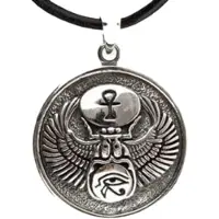 EtNox Zilveren hanger Egyptische trilogie (K5451)