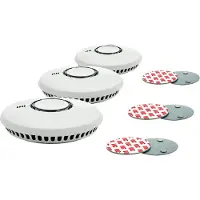 Fireangel ST-622-BNLT rookmelders + montageset magnetisch, set van 3 stuks