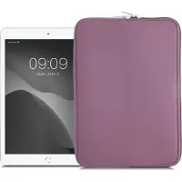 Kwmobile universele tablet hoes - Stevige stijlvolle hoes voor tablets - Neopreen tablet sleeve - geschikt voor 9,7"-11" Tablet - lavendel