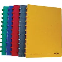 Atoma Classic schrift, ft A4, 100 bladzijden, gelijnd, geassorteerde kleuren 12 stuks