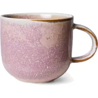HK Living Home Chef mok met oor 32 cl Rustic pink