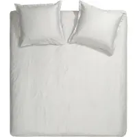 Cinderella Dekbedovertrek Light Grey Satijn-260 x 200 / 220 cm | Extra Breed
