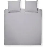 Papillon Dekbedovertrek Mendoza Waffle - grijs 200x200/220cm