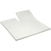 Cinderella Split Topper Hoeslaken Ivory (Satijn)-160 x 200 cm