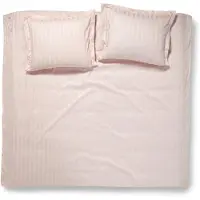 Damai Linea - Dekbedovertrek - 240x200/220 cm - Lits-jumeaux - Roze + 2 kussenslopen 60x70