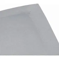 Eleganzzz Topper Hoeslaken Flanel - licht grijs 90x200cm