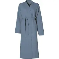 Seahorse Badjas Waffle Kimono Denim-S