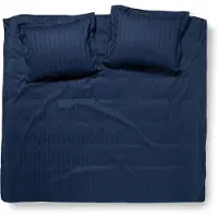 Damai Linea - Dekbedovertrek - 200x200/220 cm - Tweepersoons - Indigo + 2 kussenslopen 60x70