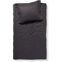 Damai Dekbedovertrek Linea Graphite Satijn-140 x 200 / 220 cm | 1-Persoons