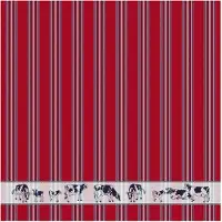 DDDDD Theedoek Friesian Red (set van 6)