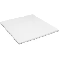 Cinderella - Topper Hoeslaken - tot 15 cm matrashoogte - 160x200/210 cm - Wit