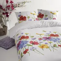 Papillon Dekbedovertrek Bailey - wit 200x200/220cm
