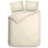 Heckett & Lane Dekbedovertrek Punto Katoen-Satijn - Off White 200 x