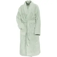 Linnick Pure Badjas Velours - soft green - XL