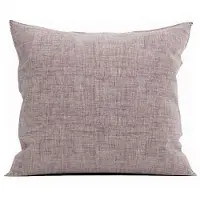 Zo Home Lino Kussensloop Linnen Look - purple 80x80cm