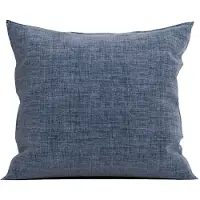 Zo Home Lino Kussensloop Linnen Look - urban blue 80x80cm