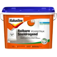 Alabastine voorstrijk rolbaar dekkend wit 5 liter