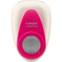 Vaessen creative Pons - Figuurpons - Cirkel Gekarteld - Ø 5 cm