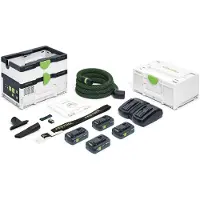 Festool CTLC SYS HPC 4,0 I-Plus Mobiele accu-afzuiginstallatie