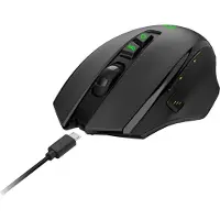 Qware Draadloze Gaming Muis Laser Fresno Rgb Zwart (gmm-5880)