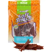 Braaaf Hondensnack Reepjes Eend 85 gr