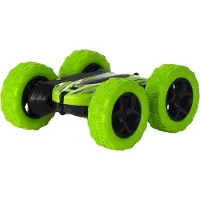Wonky Monkey Bestuurbare Auto Stunt Car Double Groen (rc-020gn)