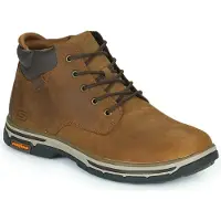 SKECHERS Veterlaarzen 'Relaxed Fit: Segment 2.0 - Brogden' bruin