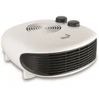 Plein Air - Ventilatorkachel - 2000W - 2 Standen Met Regelbare Thermostaat - Oververhittingsbeveiliging - Kunststof - Wit
