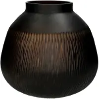 HD Living Vaas Brown 28 x 28 x 25 cm