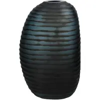 HD Living Vaas Blue 22 x 28 x 42 cm