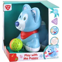 Playgo Play interactieve puppy speelgoed met bal voor baby's en peuters.