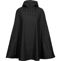 Ralka Regenponcho Senior - Sizzle - Zwart - S/M
