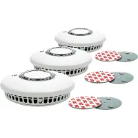 Fireangel WST-630-BNLT rookmelders + montageset magnetisch, set van 3 stuks - Draadloos koppelbaar