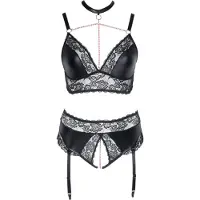 Cottelli collection Curvy Bondage Beha Lingerie Set
