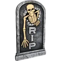 Coppens Grafsteen skull 'RIP'