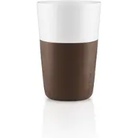 Eva Solo Caffe Latte - Koffiekopjes - set van 2 stuks - Koffiebruin