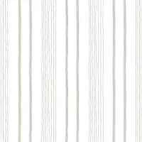 Dutch Wallcoverings - My Kingdom- Stripes wit/beige - vliesbehang - 10m x 53cm - M333-07