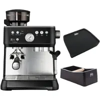 Solis Grind & Infuse Perfetta 1019 + Coffee Knock-box En Tamping Mat